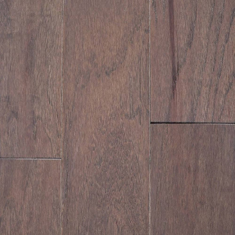 Mullican Durable Engineered Hickory Hardwood Floor Devonshire Greystone