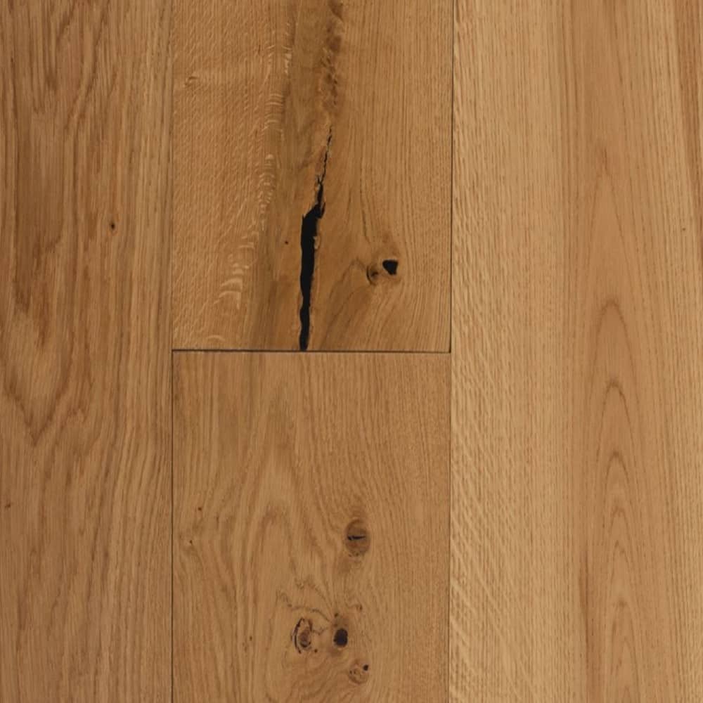 Mullican Durable Sawn Engineered White Oak Hardwood Floor Bellême Montford