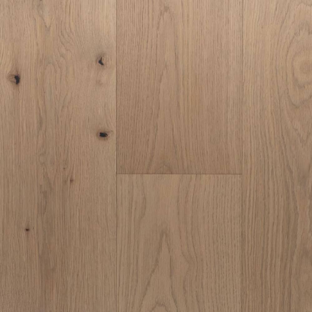 Mullican High-quality Engineered White Oak Hardwood Floor Serenity Blissful