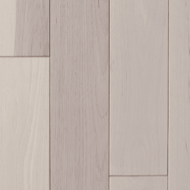 Mullican High-quality Solid Hickory Hardwood Floor Williamsburg Plank Aged Pearl