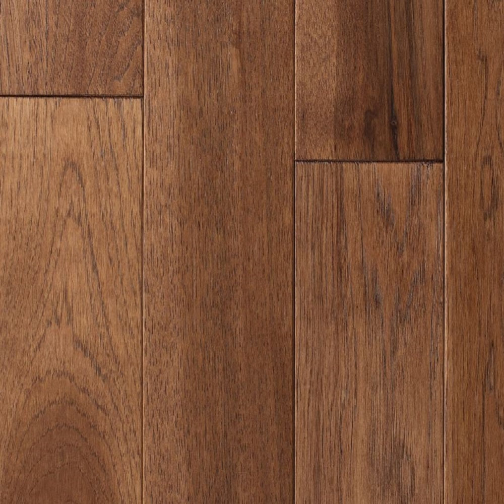 Mullican High-quality Solid Hickory Hardwood Floor Williamsburg Plank Champagne