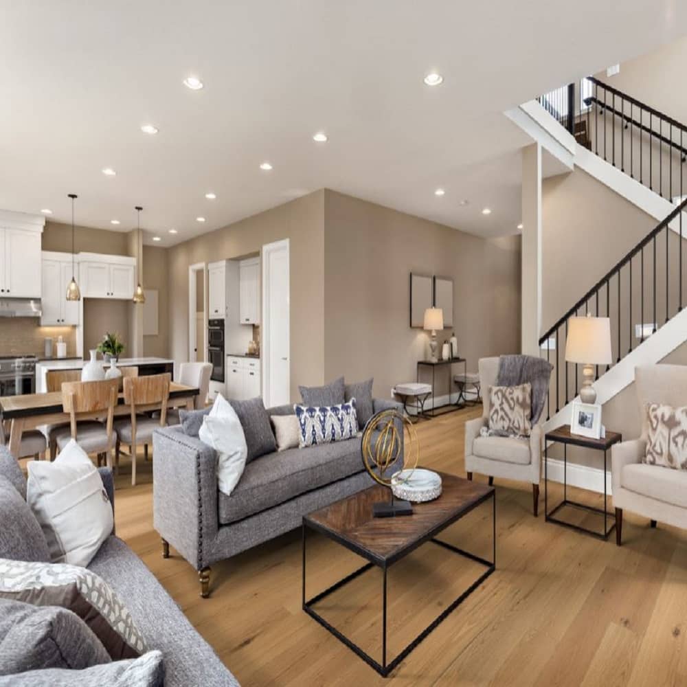 Mullican Luxury Engineered White Oak Hardwood Floor Serenity Natural