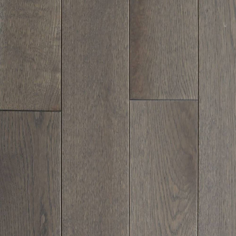Mullican Luxury Solid White Oak Hardwood Floor Wexford Charcoal