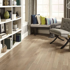 Mullican Luxury Solid White Oak Hardwood Floor Wexford Seabrook Room