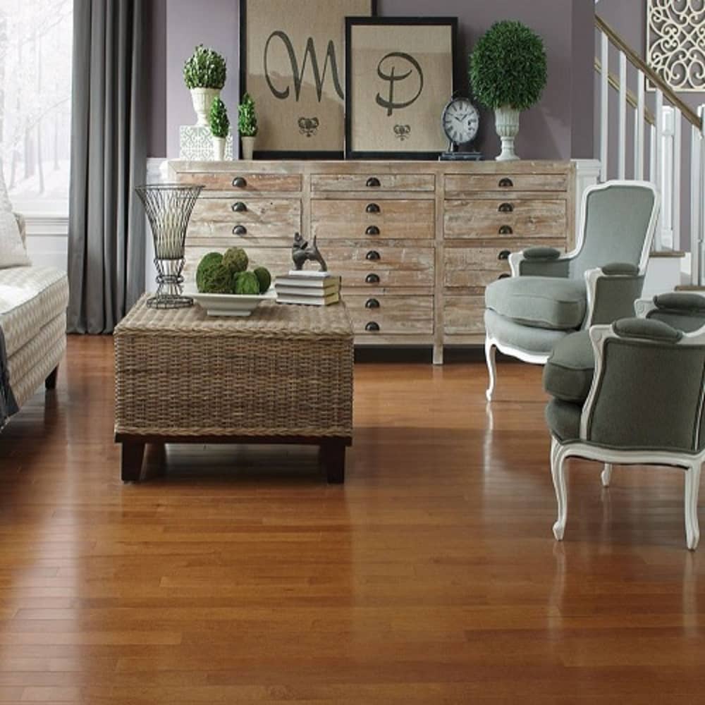 Mullican Stylish Engineered Maple Hardwood Floor Hillshire Autumn
