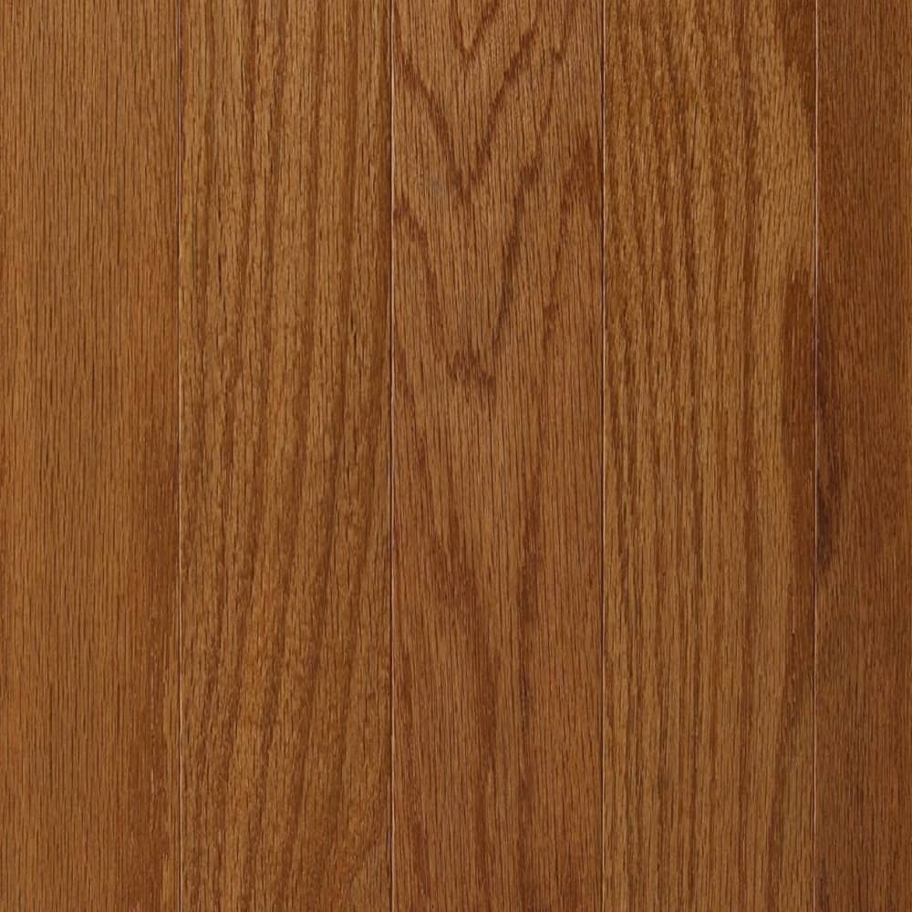 Mullican Stylish Engineered Red Oak Hardwood Floor Hillshire Gunstock