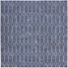 Nicole Curtis Modern Geometric Rectangle Area Rug Machine Washable Navy SR107 Made In Turkey