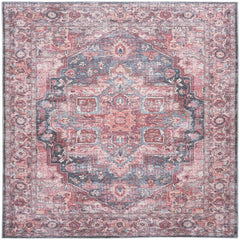 Nicole Curtis Vintage Persian Rectangle Area Rug Machine Washable Multicolor SR101 Made In Turkey