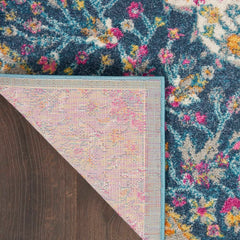 Nourison Bohemian Floral Rectangle Area Rug Passion Multicolor PSN39 Made In Turkey