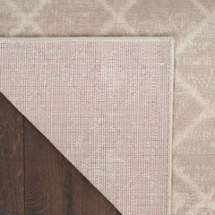 Nourison Bohemian Moroccan Rectangle Area Rug Grafix Beige GRF37 Made In Turkey