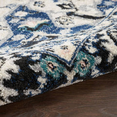 Nourison Bohemian Persian Rectangle Area Rug Passion Black Ivory PSN33 Made In Turkey