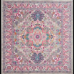 Nourison Bohemian Persian Rectangle Area Rug Passion Grey PSN20 Made In Turkey