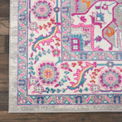 Nourison Bohemian Persian Rectangle Area Rug Passion Grey PSN20 Made In Turkey
