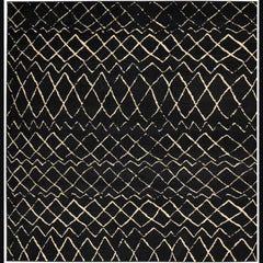Nourison Bohemian Tribal Rectangle Area Rug Grafix Black GRF04 Made In Turkey