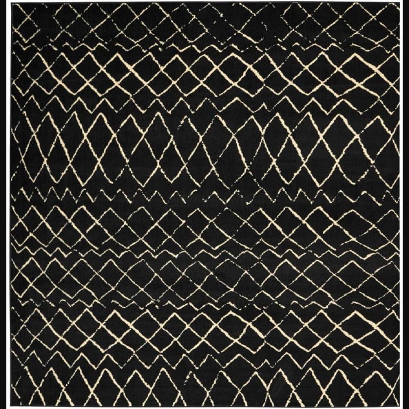 Nourison Bohemian Tribal Rectangle Area Rug Grafix Black GRF04 Made In Turkey
