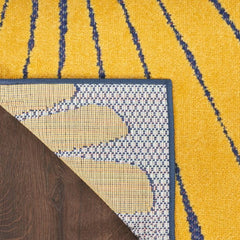 Nourison Contemporary Nature Rectangle Area Rug Aloha Navy Multicolor ALH24 Made In Turkey