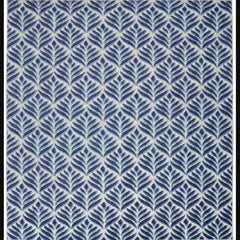 Nourison Minimalist Nature Rectangle Area Rug Aloha Blue ALH35 Made In Turkey