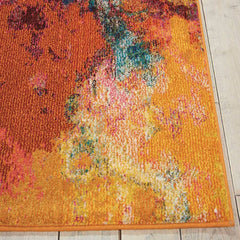 Nourison Modern Abstract Rectangle Area Rug Celestial Palette CES04 Made In Turkey