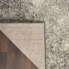 Nourison Modern Abstract Rectangle Area Rug Passion Charcoal Ivory PSN10 Made In Turkey