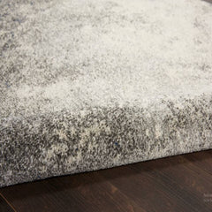 Nourison Modern Abstract Rectangle Area Rug Passion Charcoal Ivory PSN10 Made In Turkey