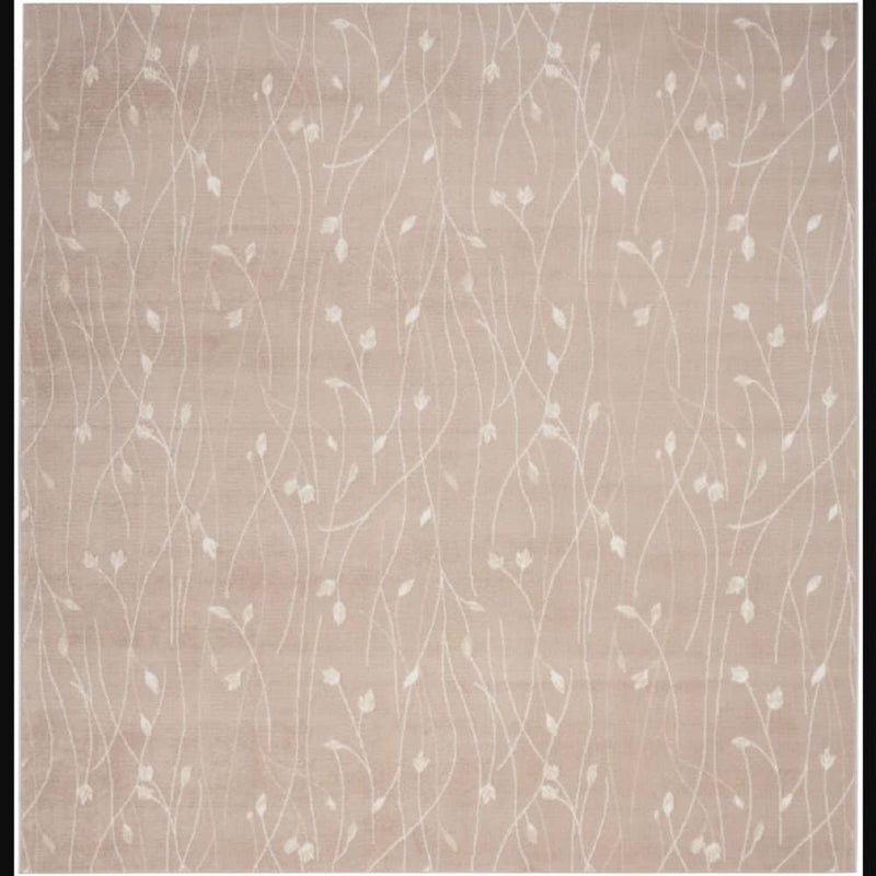 Nourison Modern Floral Rectangle Area Rug Grafix Beige GRF15 Made In Turkey