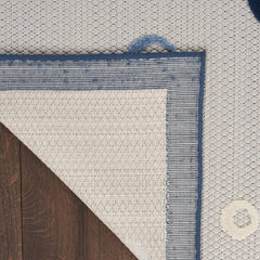 Nourison Trendy Animals Rectangle Area Rug Aloha Navy Blue ALH27 Made In Turkey