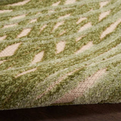 Nourison Tropical Nature Rectangle Area Rug Aloha Ivory Green ALH41 Made In Turkey