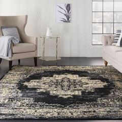 Nourison Vintage Persian Rectangle Area Rug Grafix GRF14 Made In Turkey