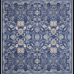 Nourison Vintage Persian Rectangle Area Rug Grafix Navy GRF24 Made In Turkey