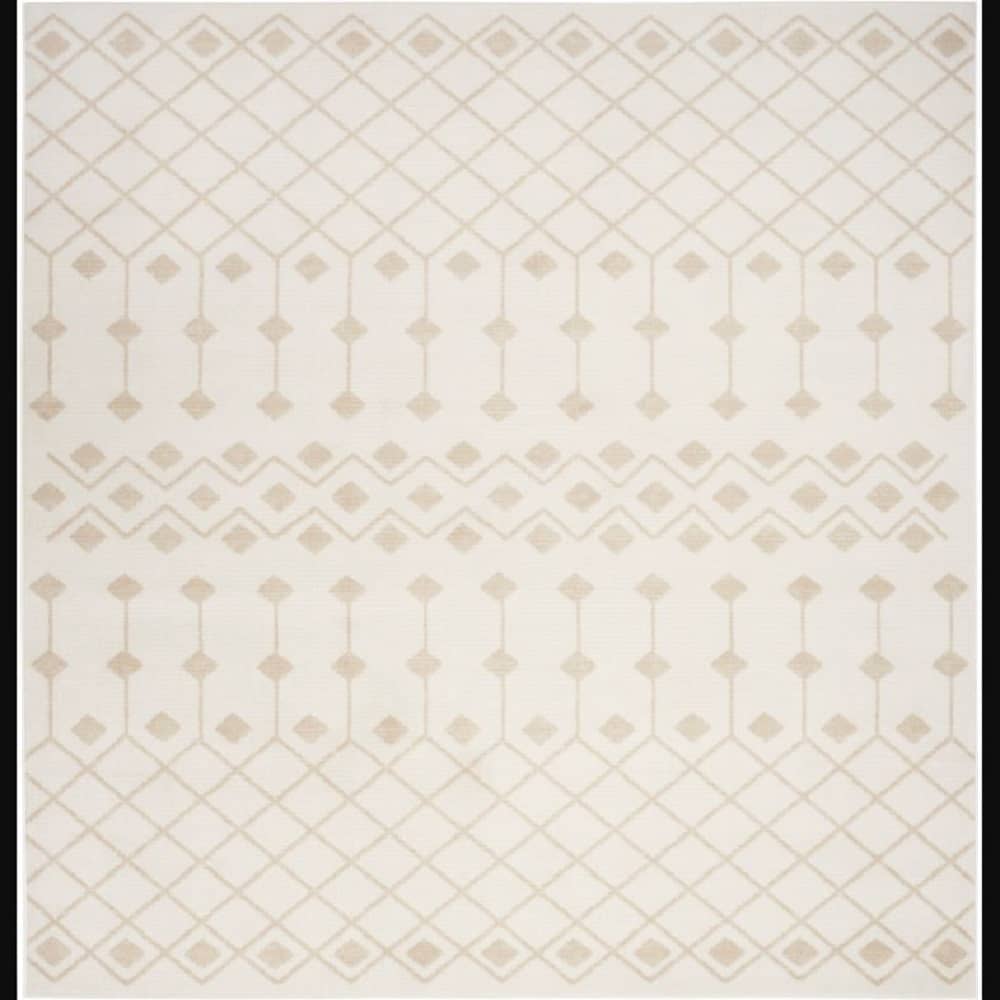 Nourison Bohemian Moroccan Rectangle Area Rug Grafix Ivory Beige GRF37 Made In Turkey