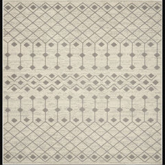 Nourison Bohemian Moroccan Rectangle Area Rug Grafix Ivory Grey GRF37 Made In Turkey