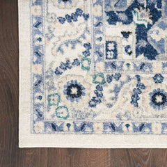 Nourison Bohemian Persian Rectangle Area Rug Passion Ivory Grey PSN33 Made In Turkey