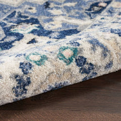 Nourison Bohemian Persian Rectangle Area Rug Passion Ivory Grey PSN33 Made In Turkey