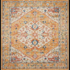 Nourison Bohemian Persian Rectangle Area Rug Passion Ivory Yellow PSN23 Made In Turkey