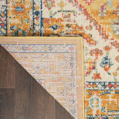 Nourison Bohemian Persian Rectangle Area Rug Passion Ivory Yellow PSN23 Made In Turkey