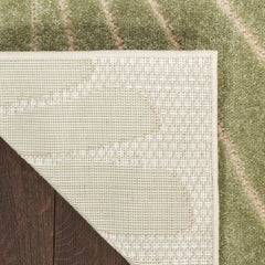 Nourison Contemporary Nature Rectangle Area Rug Aloha Green Yellow ALH24 Made In Turkey