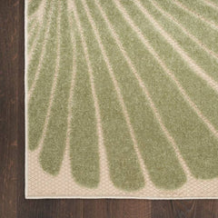 Nourison Contemporary Nature Rectangle Area Rug Aloha Green Yellow ALH24 Made In Turkey