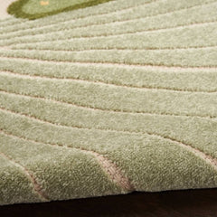 Nourison Contemporary Nature Rectangle Area Rug Aloha Green Yellow ALH24 Made In Turkey
