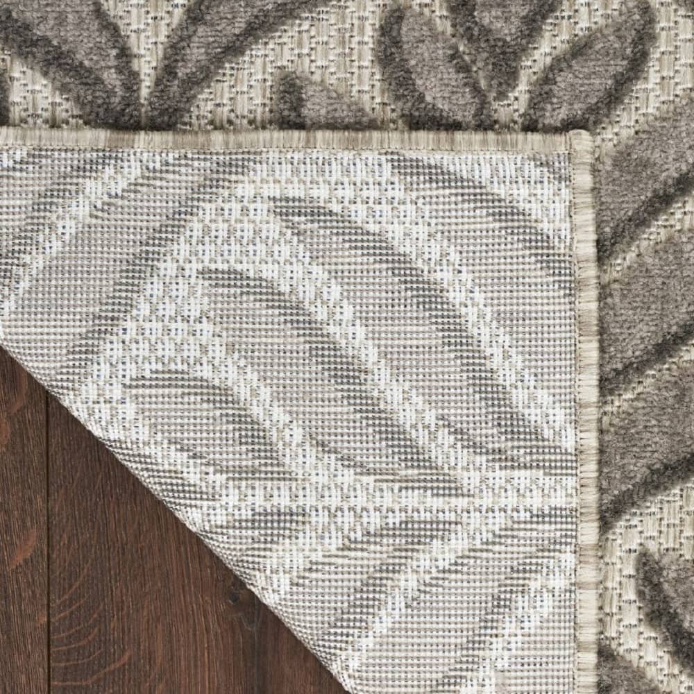 Nourison Minimalist Nature Rectangle Area Rug Aloha Charcoal ALH35 Made In Turkey