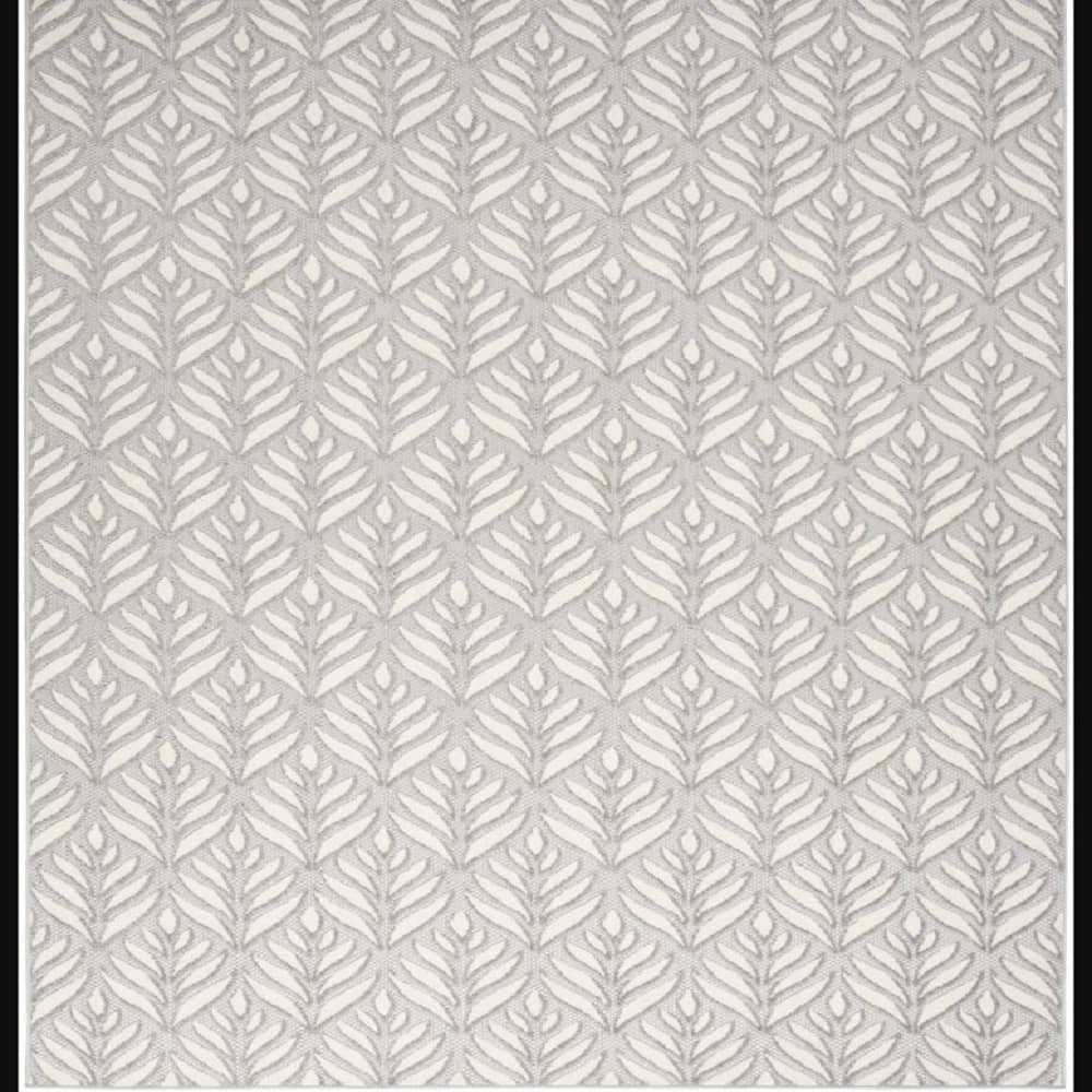 Nourison Minimalist Nature Rectangle Area Rug Aloha Charcoal ALH35 Made In Turkey