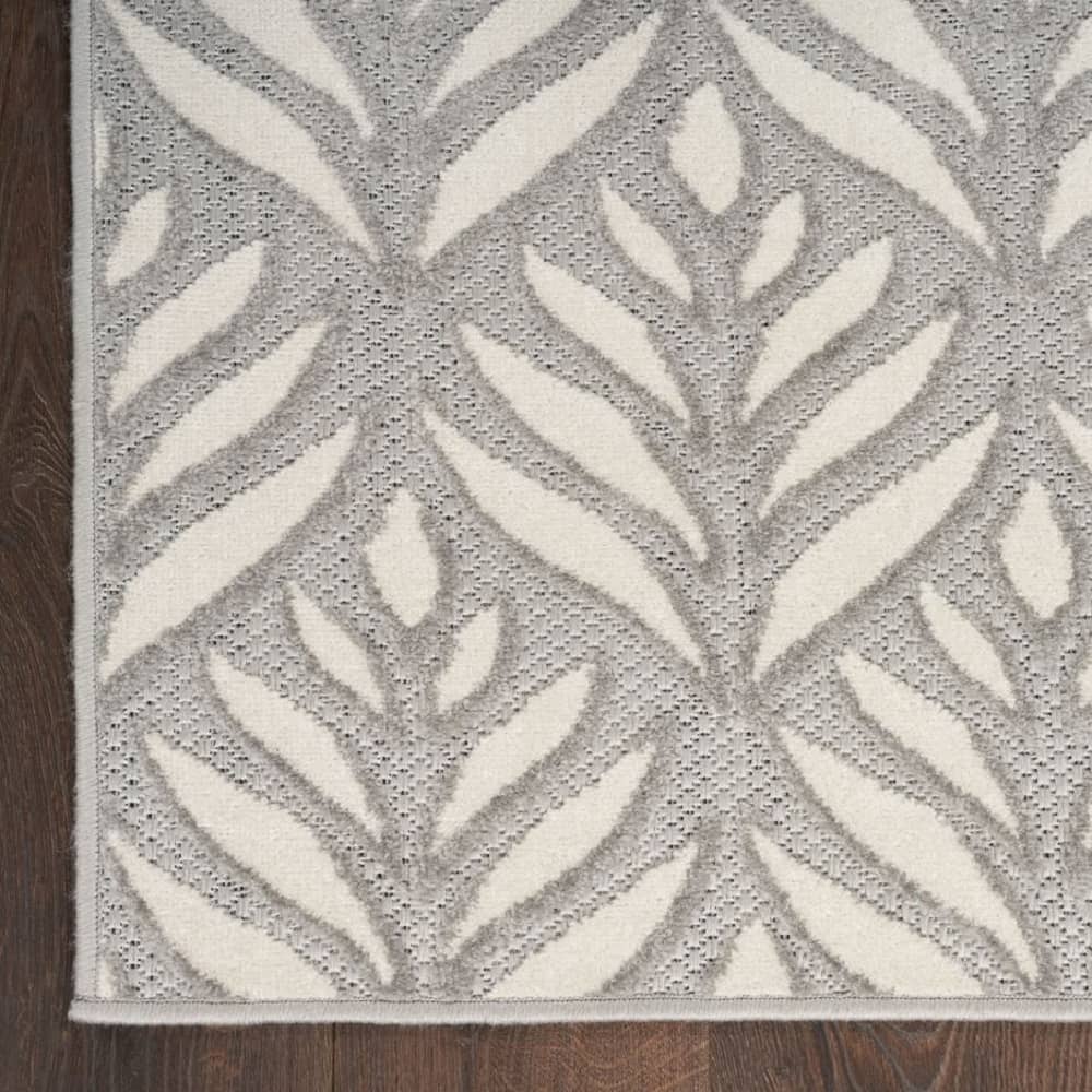 Nourison Minimalist Nature Rectangle Area Rug Aloha Charcoal ALH35 Made In Turkey