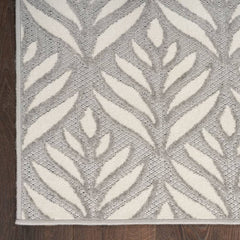 Nourison Minimalist Nature Rectangle Area Rug Aloha Charcoal ALH35 Made In Turkey