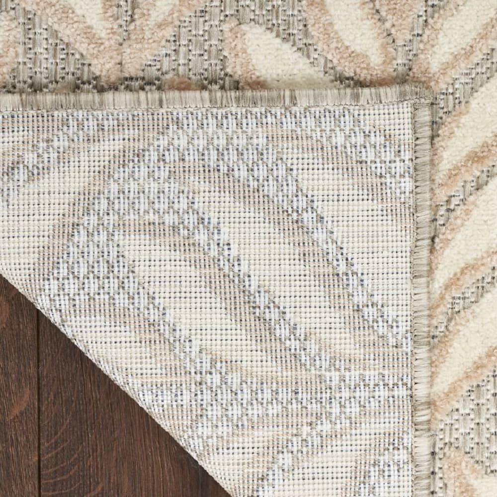 Nourison Minimalist Nature Rectangle Area Rug Aloha Ivory ALH35 Made In Turkey