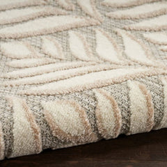Nourison Minimalist Nature Rectangle Area Rug Aloha Ivory ALH35 Made In Turkey