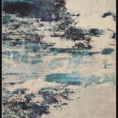Nourison Modern Abstract Rectangle Area Rug Celestial Ivory CES02 Made In Turkey