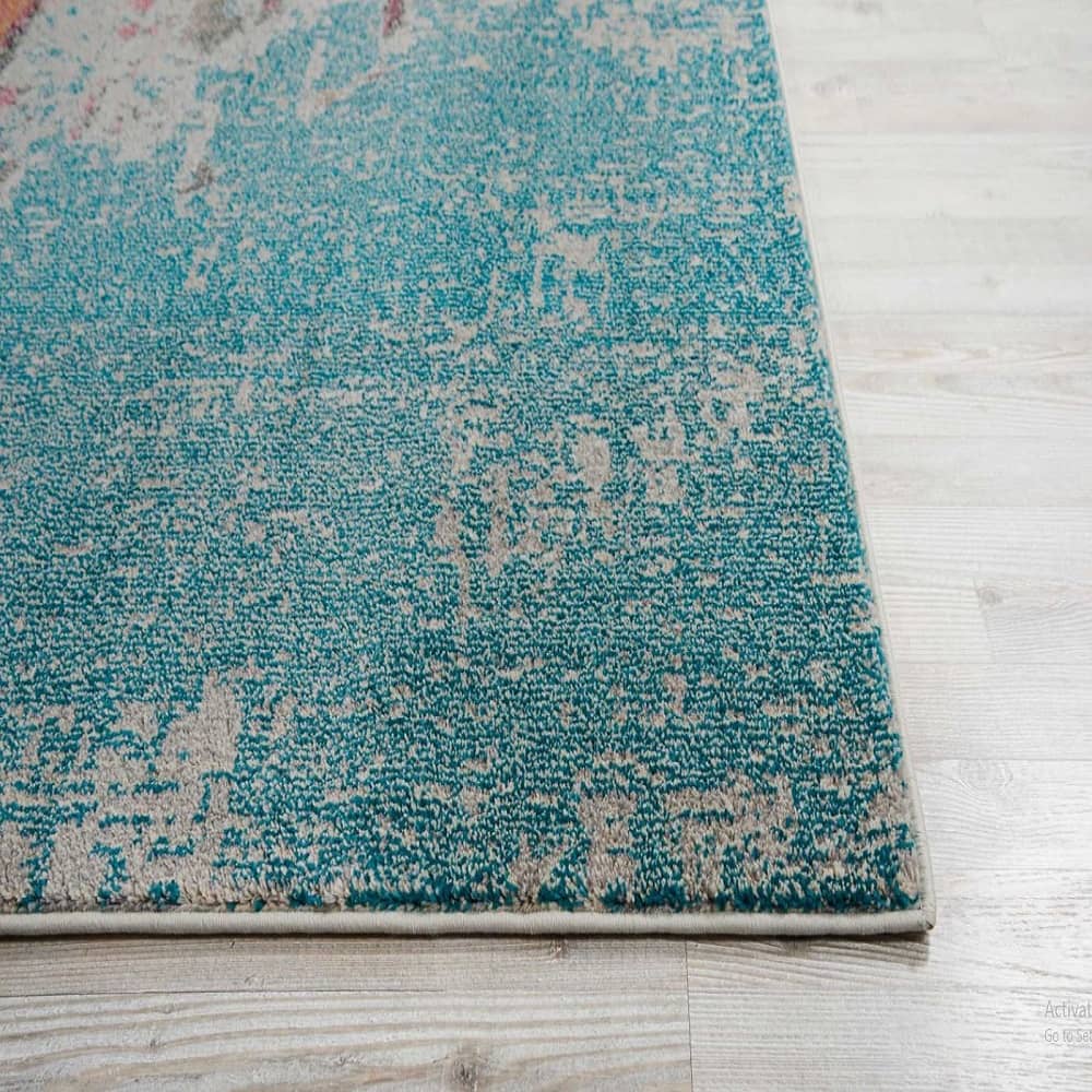 Nourison Modern Abstract Rectangle Area Rug Celestial Sealife CES02 Made In Turkey