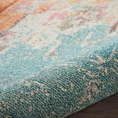 Nourison Modern Abstract Rectangle Area Rug Celestial Sealife CES02 Made In Turkey