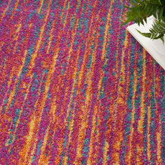 Nourison Modern Abstract Rectangle Area Rug Passion Multicolor PSN09 Made In Turkey