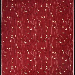 Nourison Modern Floral Rectangle Area Rug Grafix Red GRF15 Made In Turkey