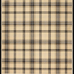 Nourison Rustic Plaid Rectangle Area Rug Grafix Cream Black GRF03 Made In Turkey